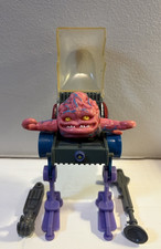 Vintage 1989 TMNT Krang with Bubble Walker - missing arm
