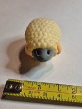 Miniature Sheep Toy Figure Plastic Preschool Lamb Cute