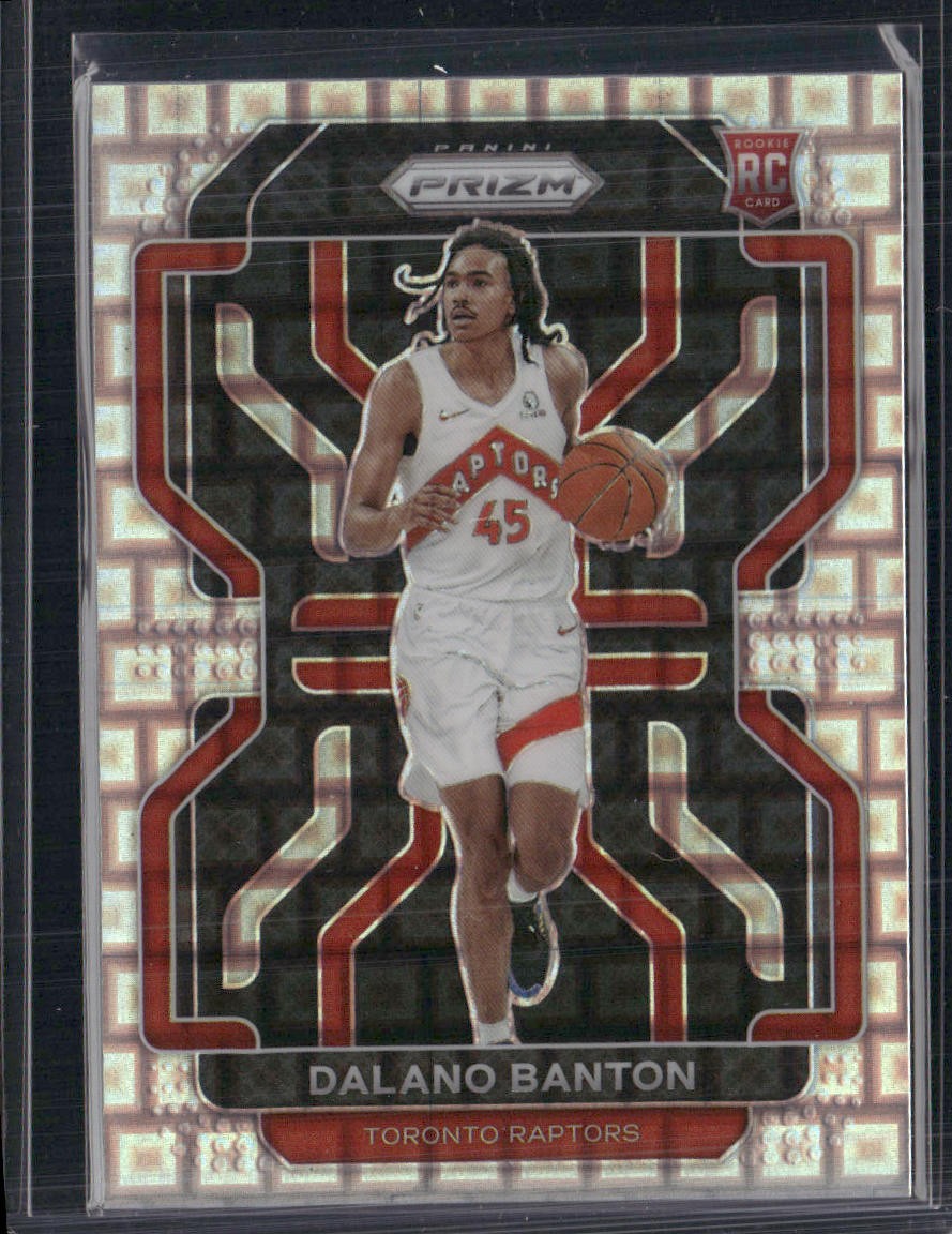 2021-22 Panini Prizm #328 Dalano Banton Premium Factory Set #/150