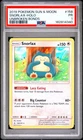 2019 POKEMON SUN & MOON UNBROKEN BONDS #158 SNORLAX-HOLO PSA 1