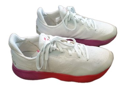 New Balance W 7.5 M 6 FuelCell Shift Tr Cross Trainer Sneaker White/Magenta/Red