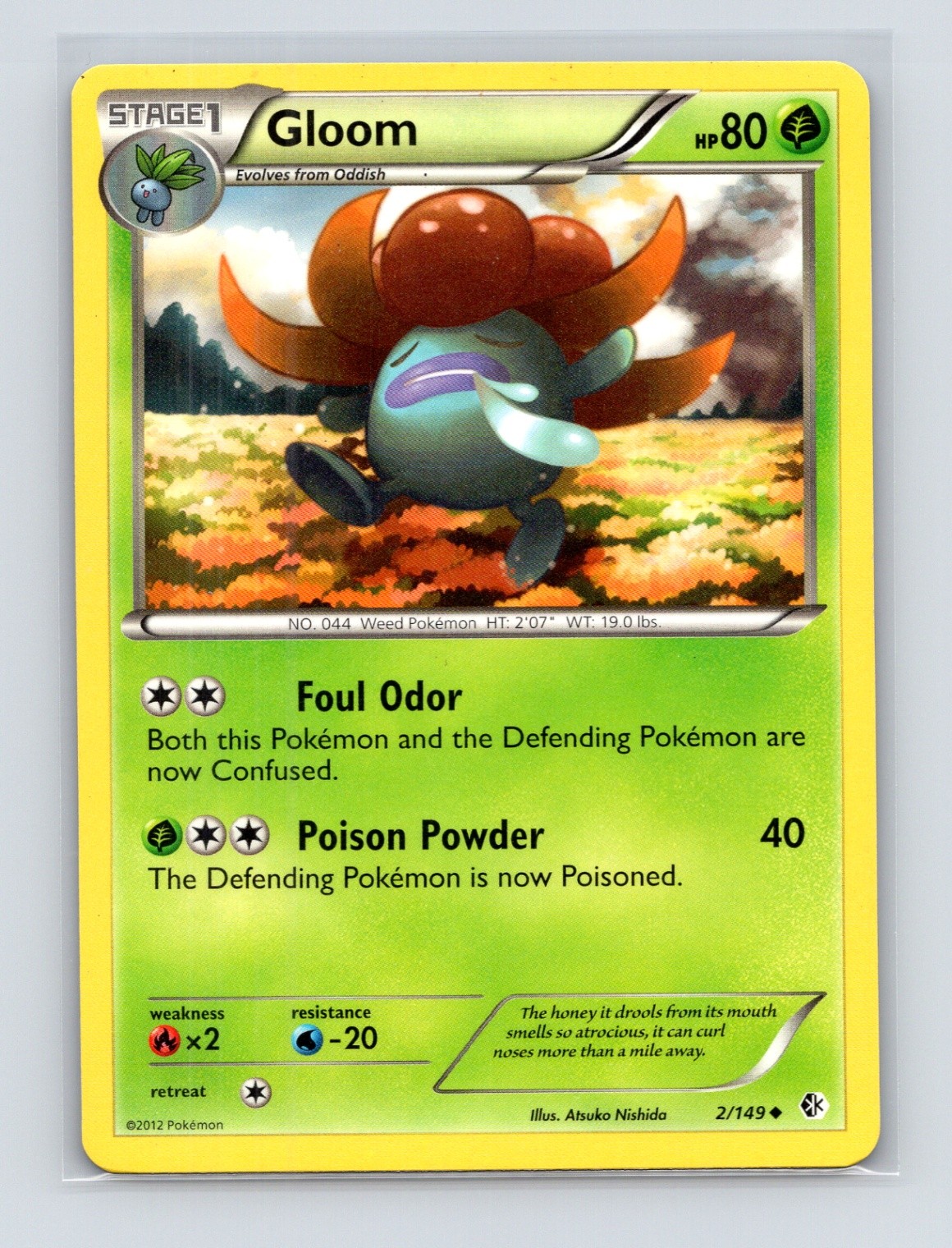 Pokémon TCG Gloom 2/149 Boundaries Crossed Normal LP