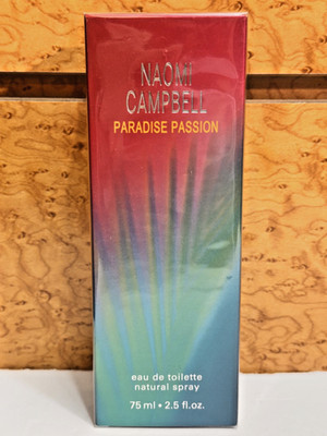 Paradise Passion Naomi Campbell Women Perfume EDT Spray 2.5oz 75ml NIB Sealed