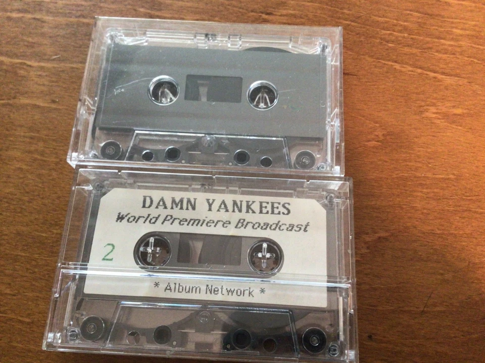 Damn Yankees - World Premiere Broadcast (promo 2 cassette set) 3 sides - Image 2 of 2