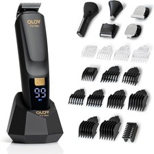 Beard Trimmer 21-in-1 Grooming Kit w Hair Clipper Nose Ear Body Face USB Dock