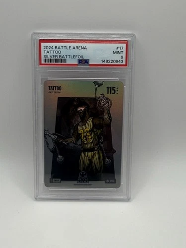 2024 bo jackson battle arena Tatoo Silver Battlefoil #17