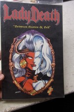 Lady Death: Between Heaven and Hell Trade Paperback Graphic Novel Chaos RARE