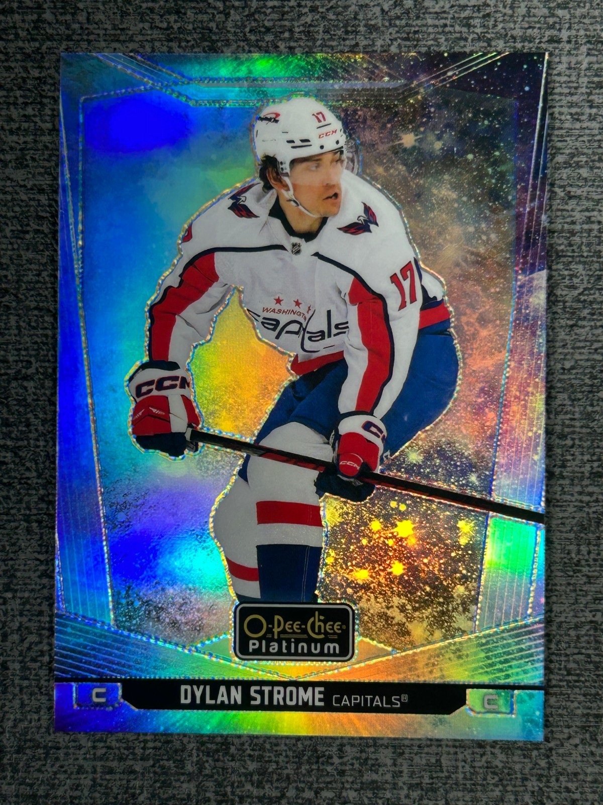 Dylan Strome 2024-25 O-Pee-Chee Platinum Hockey Cosmic /65 #97