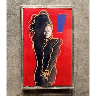 Janet Jackson Control Cassette Tape 1986 A&M Records CS 3905 Nasty Pop R&B Vinyl