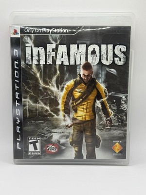 inFamous (PS3,Sony PlayStation 3, 2009) - No Manual