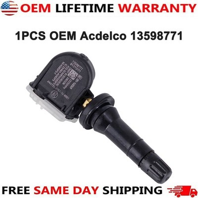 1X OEM Acdelco TPMS Tire Pressure Sensors for Buick Chevrolet Cadillac 13598771