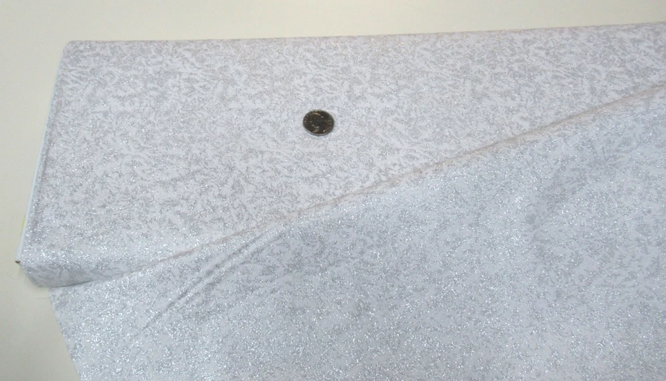 MICHAEL MILLER FABRICS Michael Miller quilt-craft fabric FAIRY FROST zircon 2 yds (cm-0376) Metallic