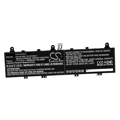 Akku für Asus B0B200-03620000 0B200-03590000 C41N1906-1 C41N1906 5600mAh 15,4V