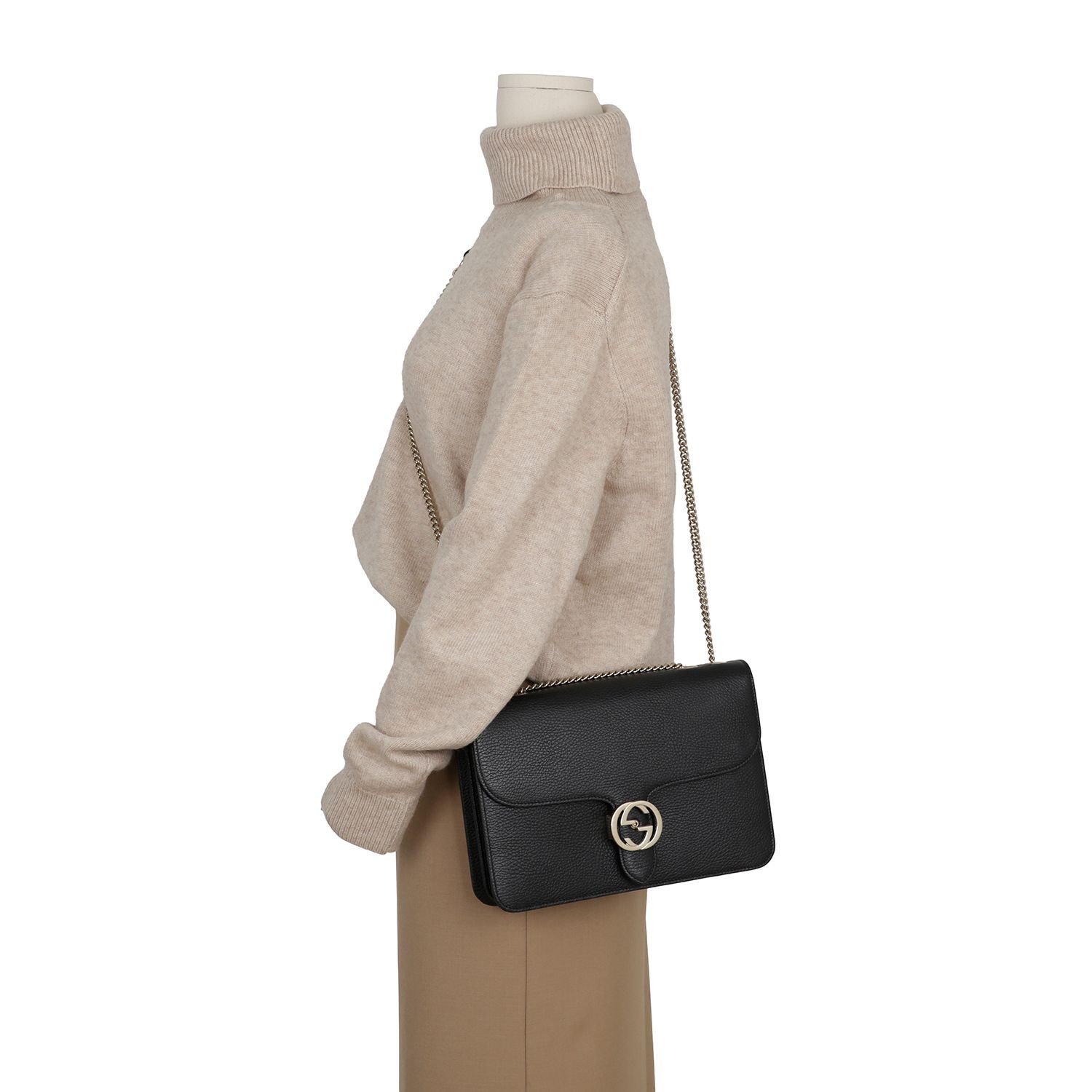 Gucci Interlocking Medium Shoulder Crossbody Bag … - image 12