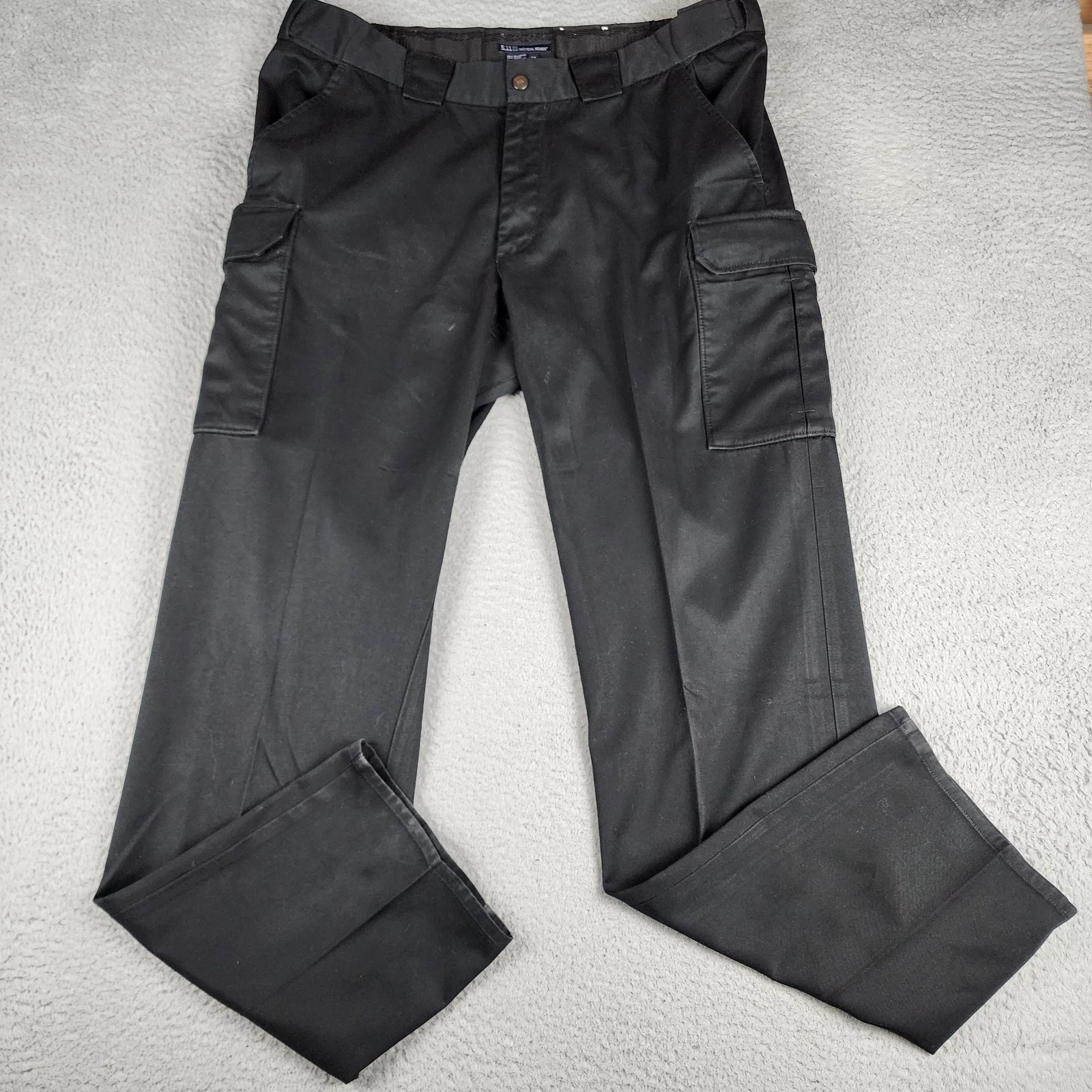 5.11 Tactical Pants Mens 38 Black Cargo Utility Outdoors Hunting Fishing
