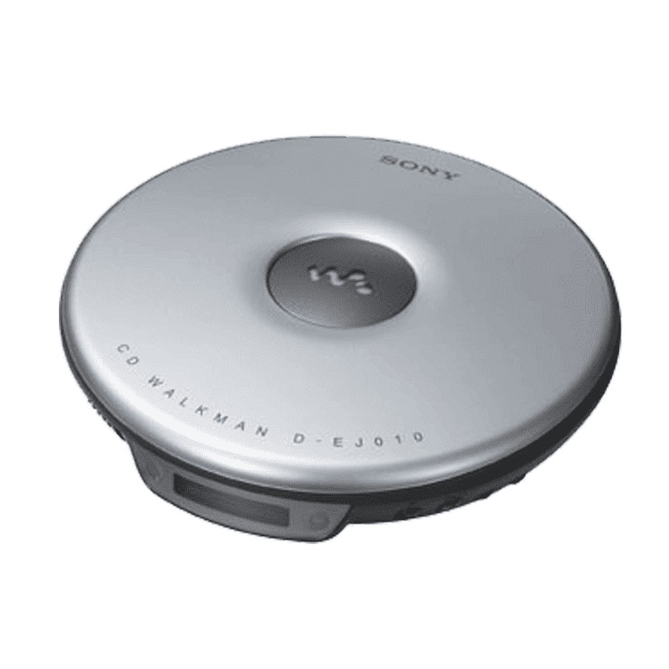 Sony CD Walkman Portable Personal Compact Disc Player - Silver (D