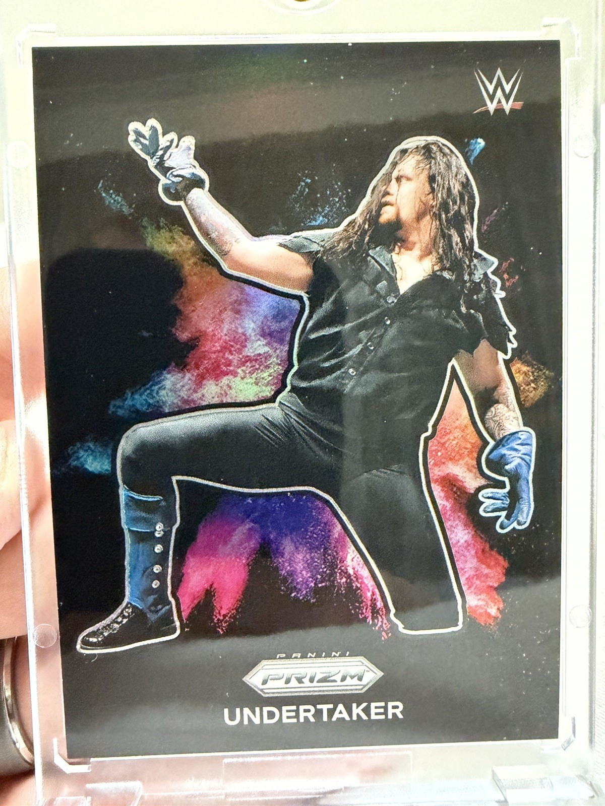 2024 Panini Prizm WWE UNDERTAKER Black Color Blast #4