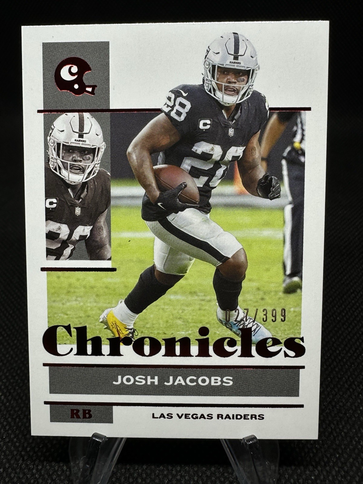 2021 Chronicles - Josh Jacobs - Red Foil /399 Raiders