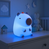 Tischleuchte Led Nachttischlampe Kinderlampe Akku Rgb Touchdimmer Timer H 12,2 C