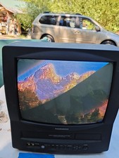 Daewoo DVQ-13H1FC 13 CRT TV VCR Combo Retro Gaming Read Description No Remote