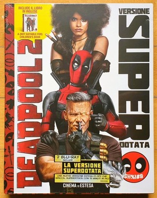 Deadpool 2 - Booklet Edition Fullslip (Italien Import) Blu-ray NEU/OVP