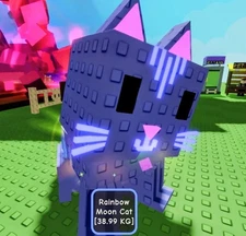 38.99kg RAINBOW 🌈 MOONCAT LVL 100 MOON CAT "MUTATION" Grow 🪴 A Garden