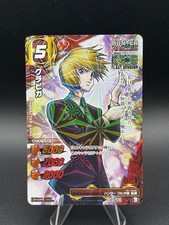 Kurapika HUNTER HUNTER Miracle Battle Carddass TCG BANDAI Japan No. 04/18