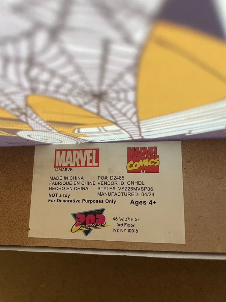 Lienzo póster de Spider-Man para niños Foto 3 de 3