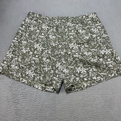 Columbia PFG Shorts Mens Extra Large Swim Trunks Lined Hawaiian All Over Print
