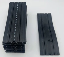 Vintage Aurora Model Motoring 9” Straight Track + 1 Bridge Lot of 12 HO Scale