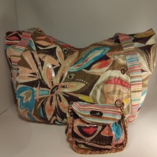 Matthew Williamson Boho Y2K Embellished Printed Tote Bag & Purse Set