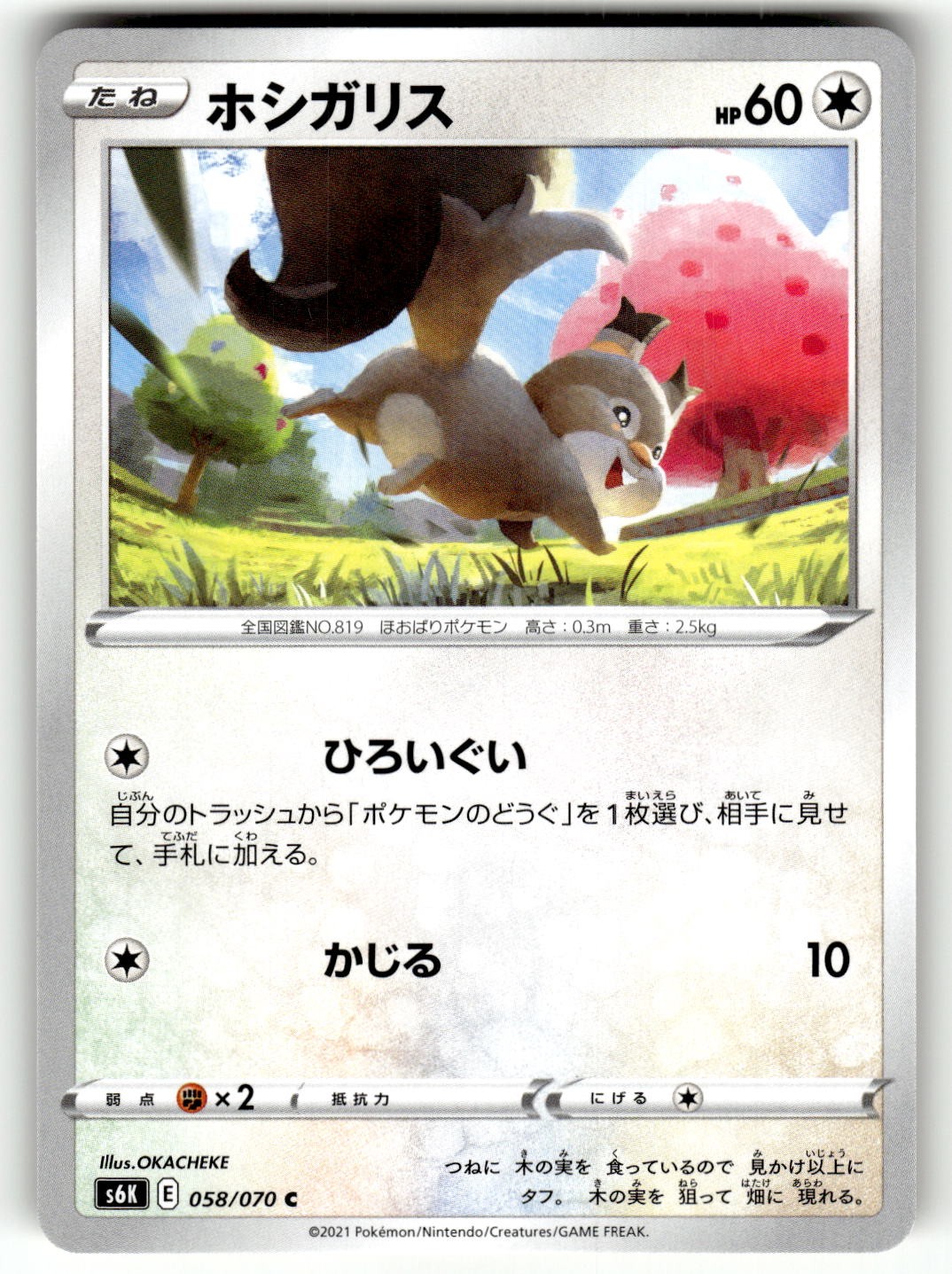 Skwovet 058/070 Rare Jet Black Spirit NM OKACHEKE