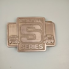 Vintage International Harvester S Series Trucks Belt Buckle Limited Edition