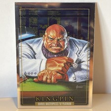 2024 Upper Deck SkyBox Marvel Masterpieces '92 Platinum - Kingpin Card #43