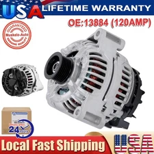 13884 Alternator For 2001-2005 Mercedes-Benz C240 C320 CLK320 ML320 ML350 SLK320