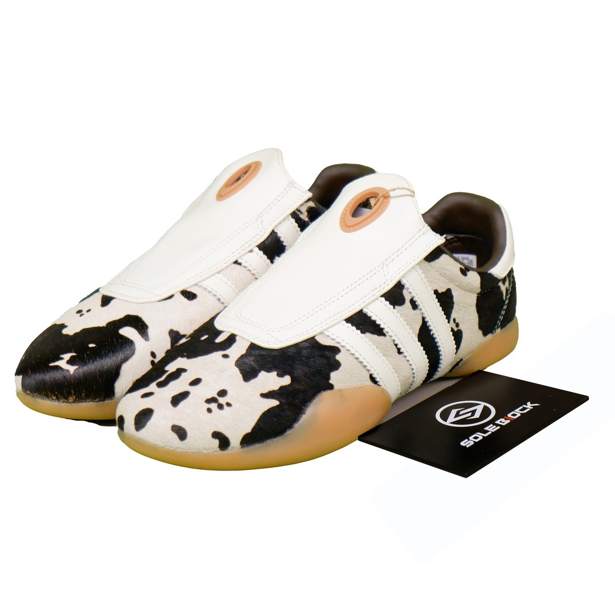 adidas Taekwondo Mei Cow Print Off White JS0297 Women's Size | eBay