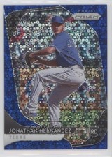 2020 Panini Prizm Quick Pitch Blue Donut Circle /199 Jonathan Hernandez #96 0m9o