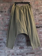 AUNTIE OTI   Cotton Khadi    Drop Crotch Pants