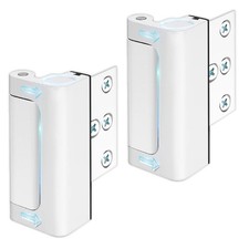 Home Security Door Reinforcement Lock 2-Pack Childproof 800 lbs US Seller