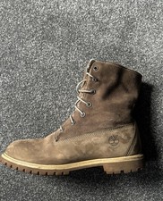Timberland Authentics Teddy Fleece Shearling Gold Down Boots Size 10W/9 Men’s