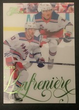 Alexis Lafreniere 2026 Upper Deck Flair 318/349 NY Rangers