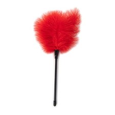 Bound to Please Feather Tickler – Sensual Feather Teaser (Black / Red / Purple)