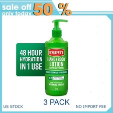 3P O'Keeffe's Working Hands Hand and Body Lotion, 12oz Pump, Heals Relieves