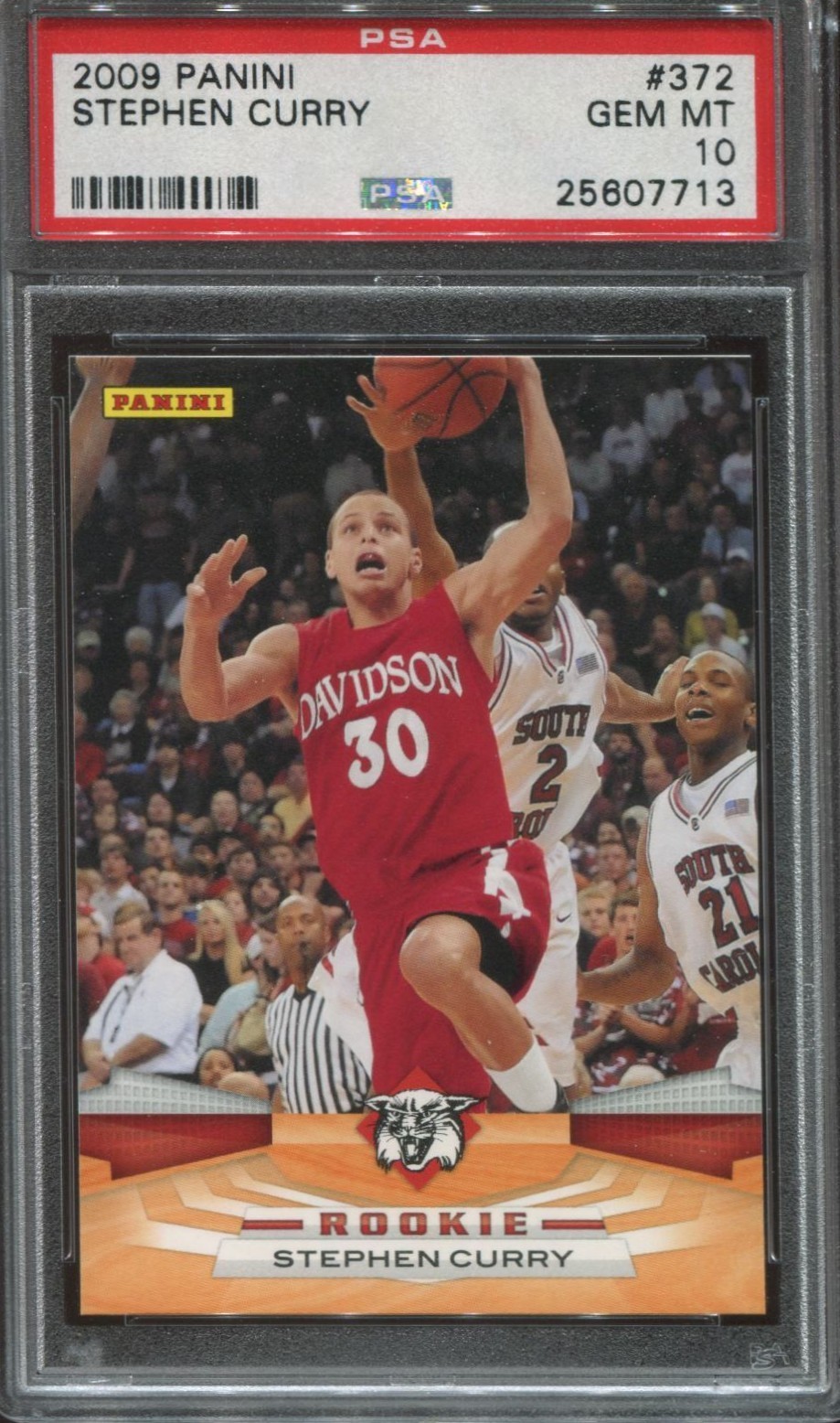 2009-10 Stephen Steph Curry Panini #372 Rookie RC PSA 10