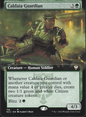 Caldaia Guardian 2022 MTG #156 Commander/Rare New Capenna Commander