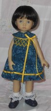 Monique DORIS Custom Made SIZE 5/6 DARK BROWN Short Bobbed/Doris Day  Bangs NEW