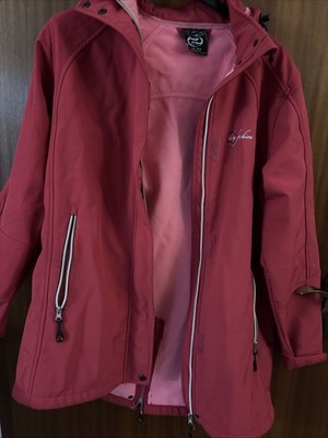 Des Fashion Women 44 Softshell Jacke Anorak Pink Rosa Magenta Wind Wetter Regen