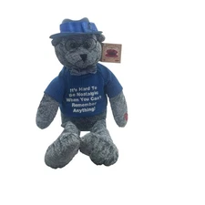PBC International CHANTILLY LANE  Blue Musical Plush Bear When I’m 64 Beatles