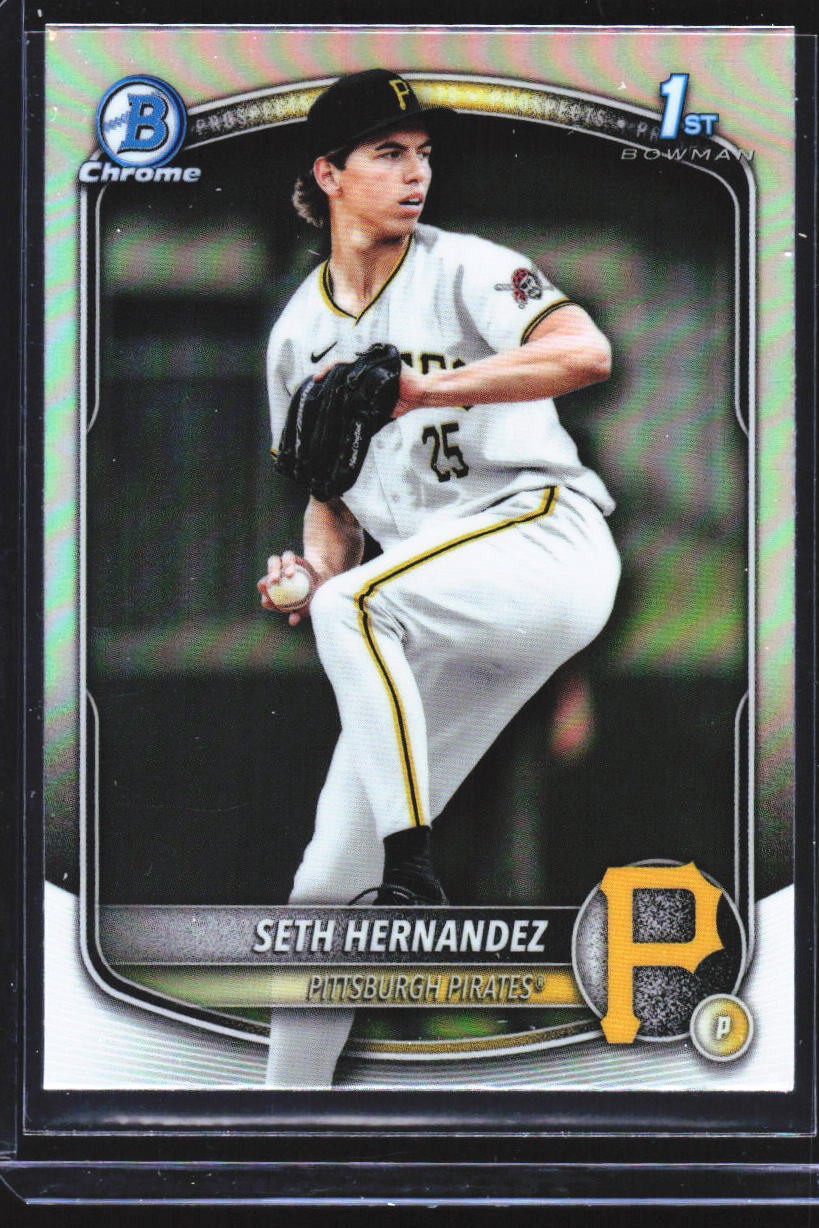 2025 Bowman Draft #BDC-25 Seth Hernandez Chrome Refractor