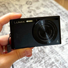 Panasonic Lumix DMC-XS1 16.1MP Digital Camera Black Tested Working Battery & USB
